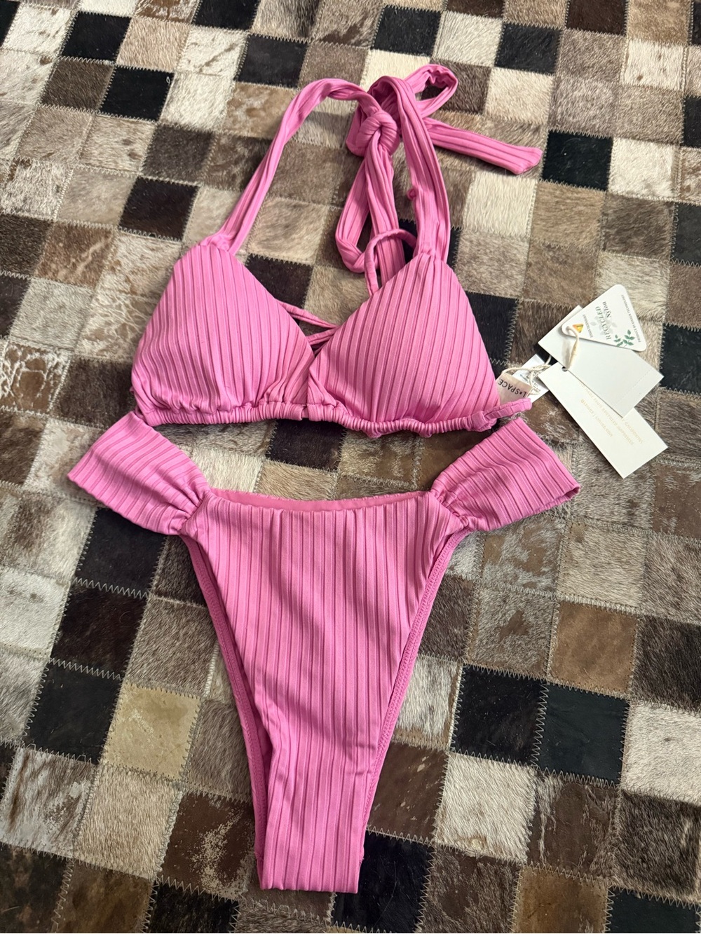 Lspace Bikini Kami Top and Dolce Bottom